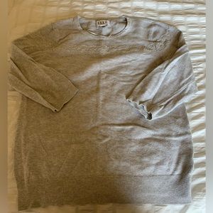 elle sweater cardigan size large